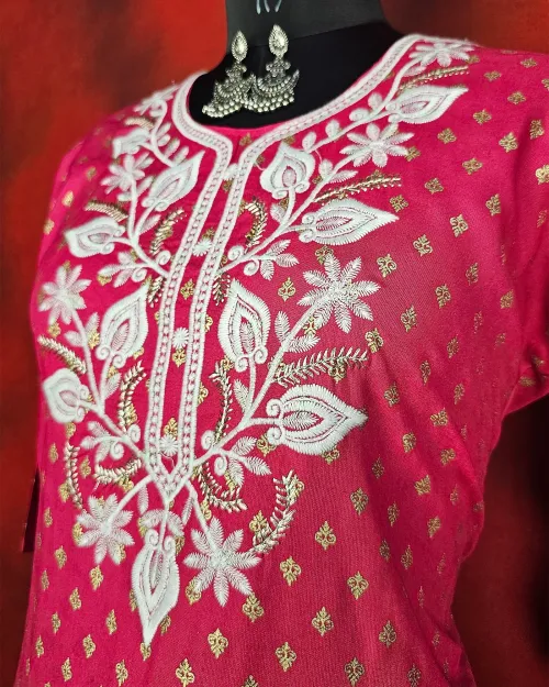 Rani Color Readymade Cotton Kurti