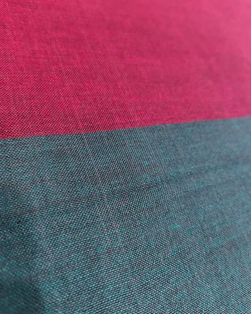 Multi Color Raw Cotton Casual Wear Saree