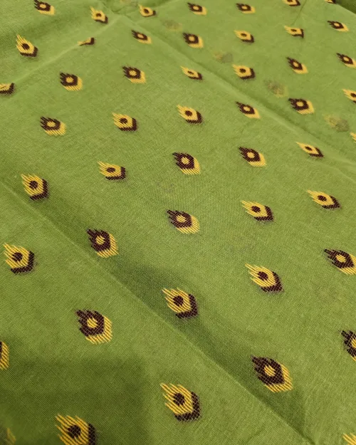 Green Colour Tant Cotton Saree