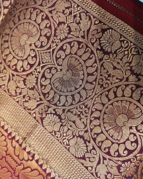 Black Zari Work Pure Kanchipuram Silk Saree