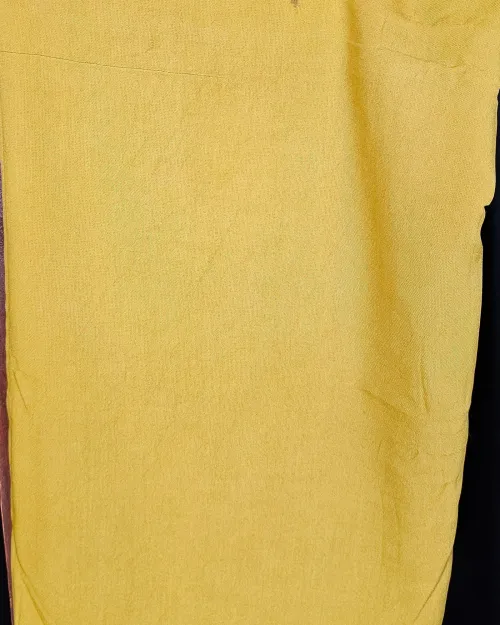 Mustard Gota Patti Work Suit