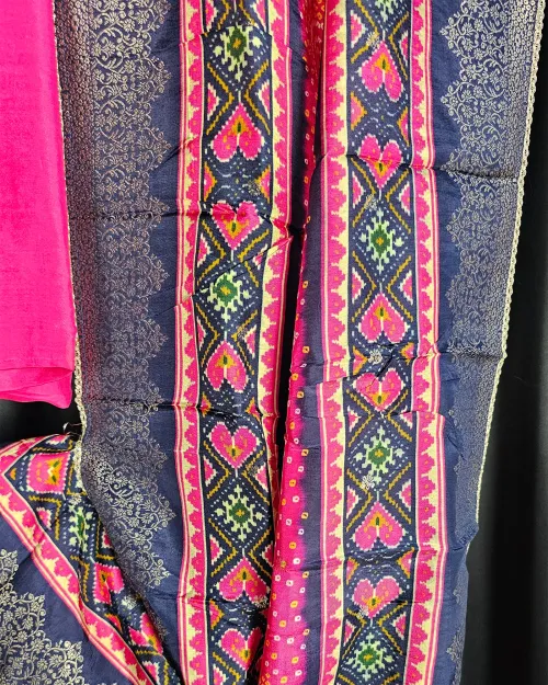 Rani Embroidery Work Party Wear Suit