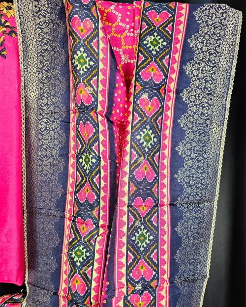 Rani Embroidery Work Party Wear Suit