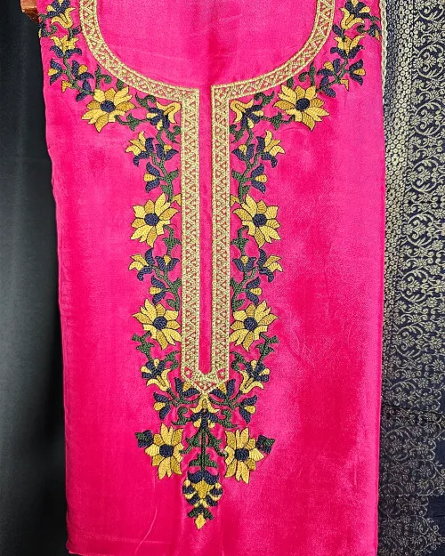 Rani Embroidery Work Party Wear Suit