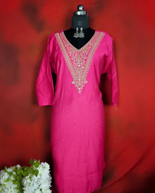 Rani Readymade Cotton Straight Kurti