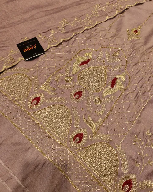 Move Color Cotton Silk Unstitched Salwar Suit Set
