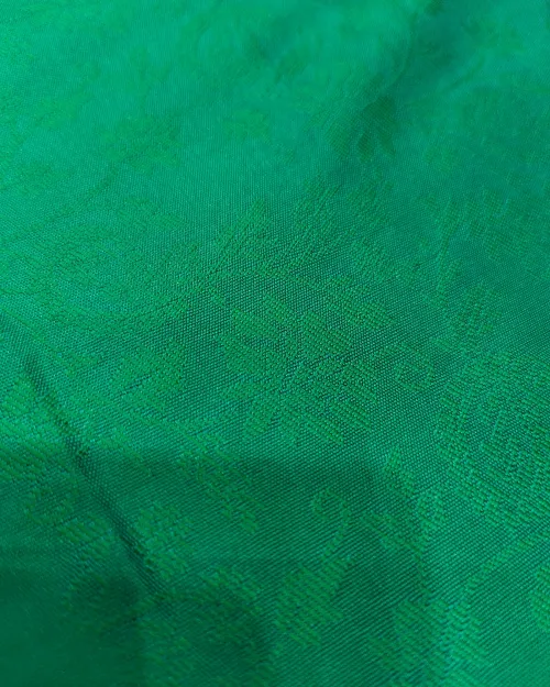Rama Green Zari Work Silk Saree