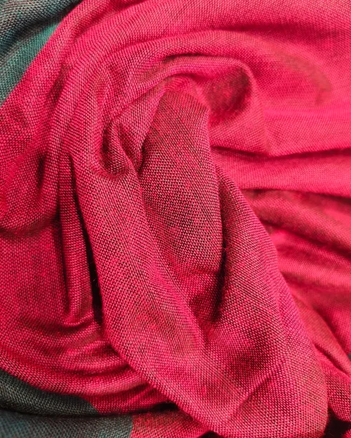 Multi Color Raw Cotton Casual Wear Saree