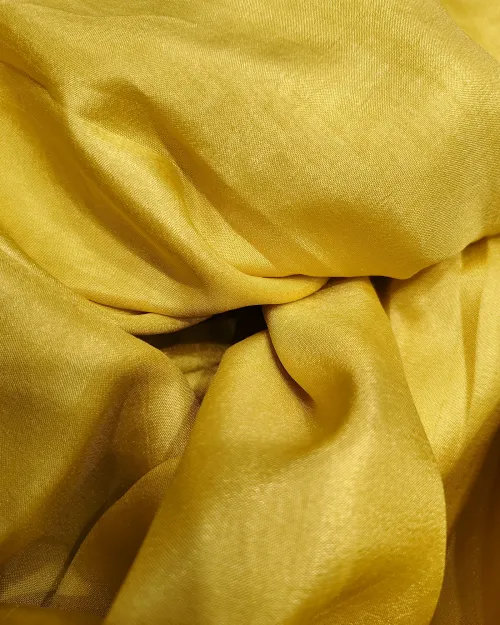 Lemon Light Stone Work Synthetic Saree