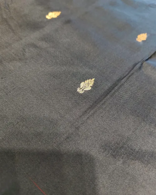 Black Zari Work Pure Kanchipuram Silk Saree