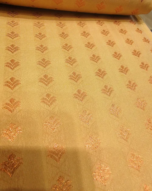 White Zari Work Silk Saree