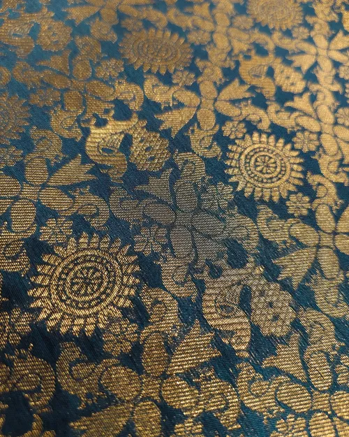 Grey Colour Kanchipuram Silk Saree