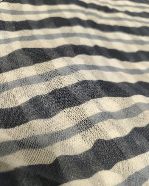 Grey Color Cotton Unstitched Suit Set