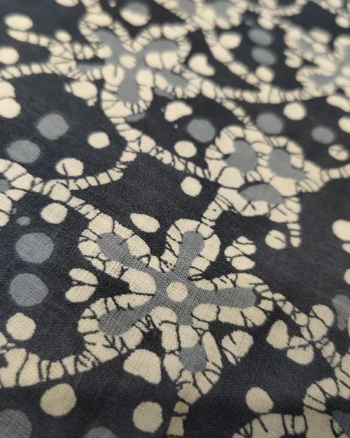 Grey Color Cotton Unstitched Suit Set