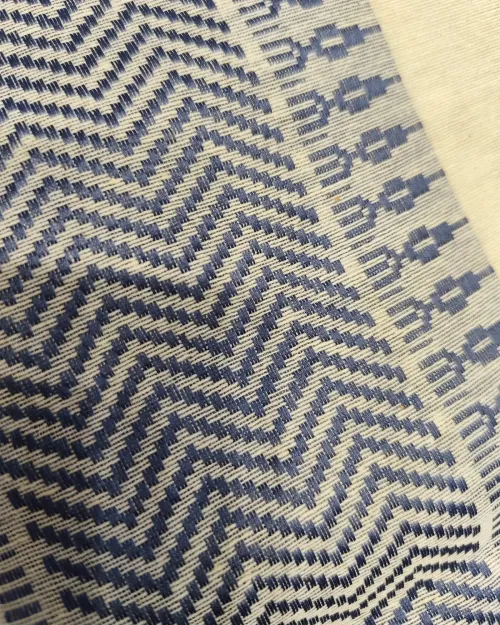 Blue Unstitched Cotton Suit Set