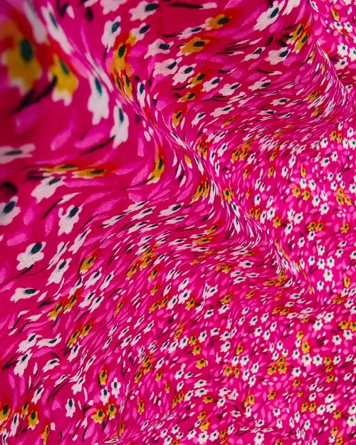 Pink Color Cotton Silk Dupatta