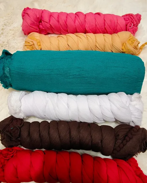 Gajari Red Cotton Silk Printed Dupatta