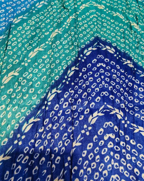 Firoji Color Cotton Silk Dupatta