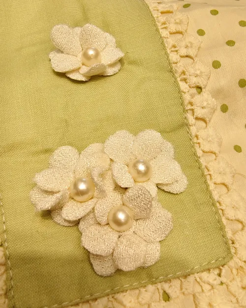 Light Green Cotton Unstitched Suit Set