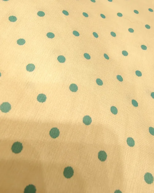 Ice Blue Color Cotton Unstitched Suit Set