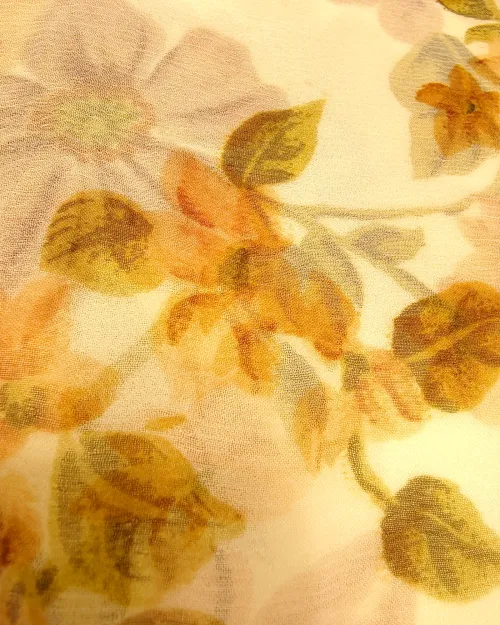 Light Green Colour Chiffon Unstitched Suit Set