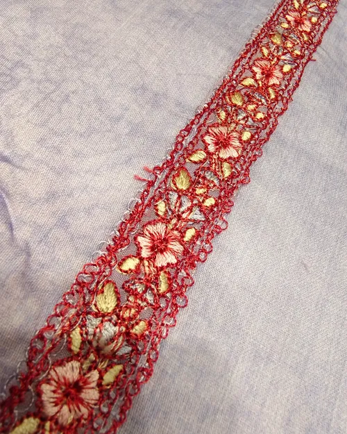 Lavender Muslin Unstitched Suit Set