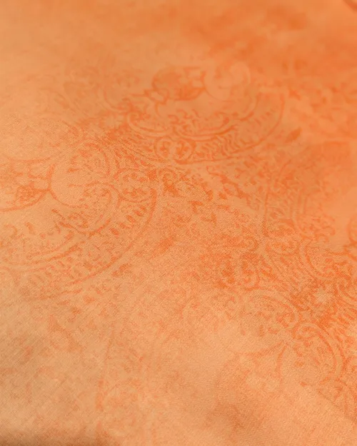 Peach Muslin Unstitched Suit Set