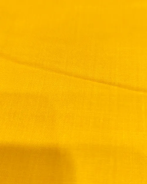 Yellow Muslin Unstitched Suit Set