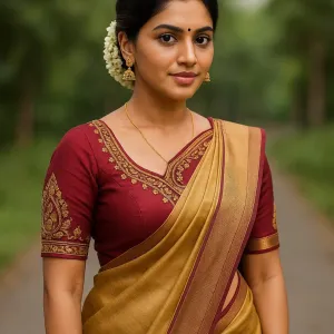 South Indian Blouse Neck Designs
