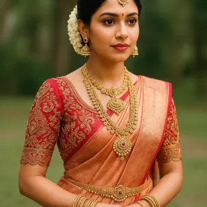 South Indian Bridal Blouse Designs