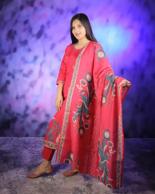 Rani Color Sequence Work Straight Suit