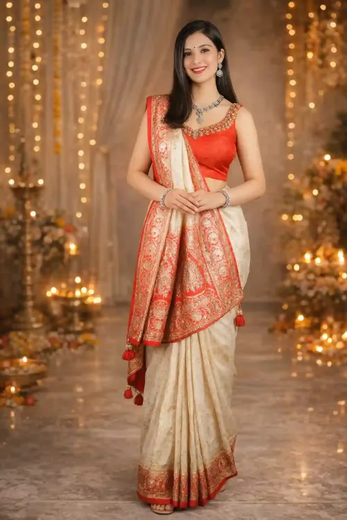 Banarasi Blouse Neck Designs