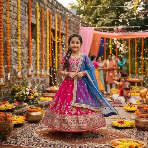Kids Lehenga